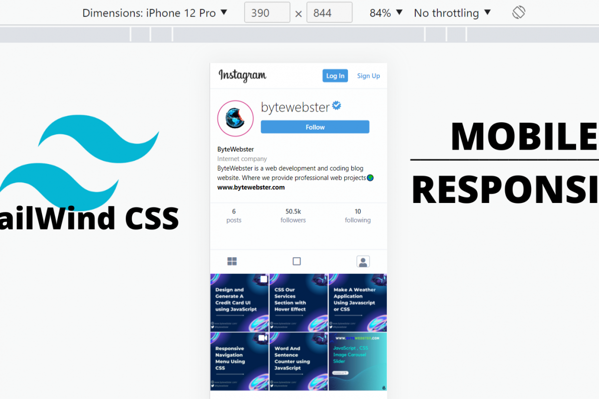 Creating Responsive UIs with Tailwind CSS